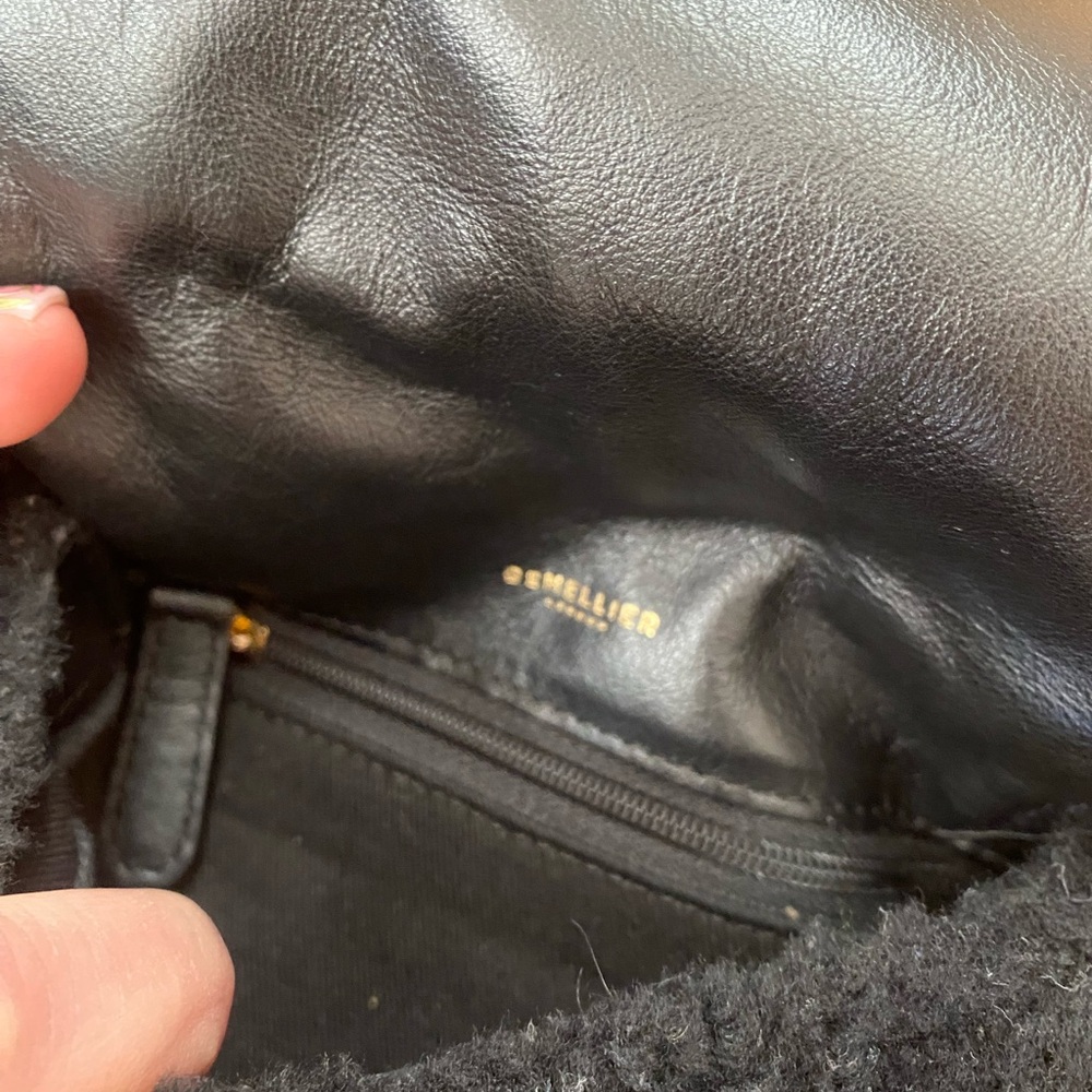 DeMellier Mini Lisbon Shearling Bag - Picture 6 of 6